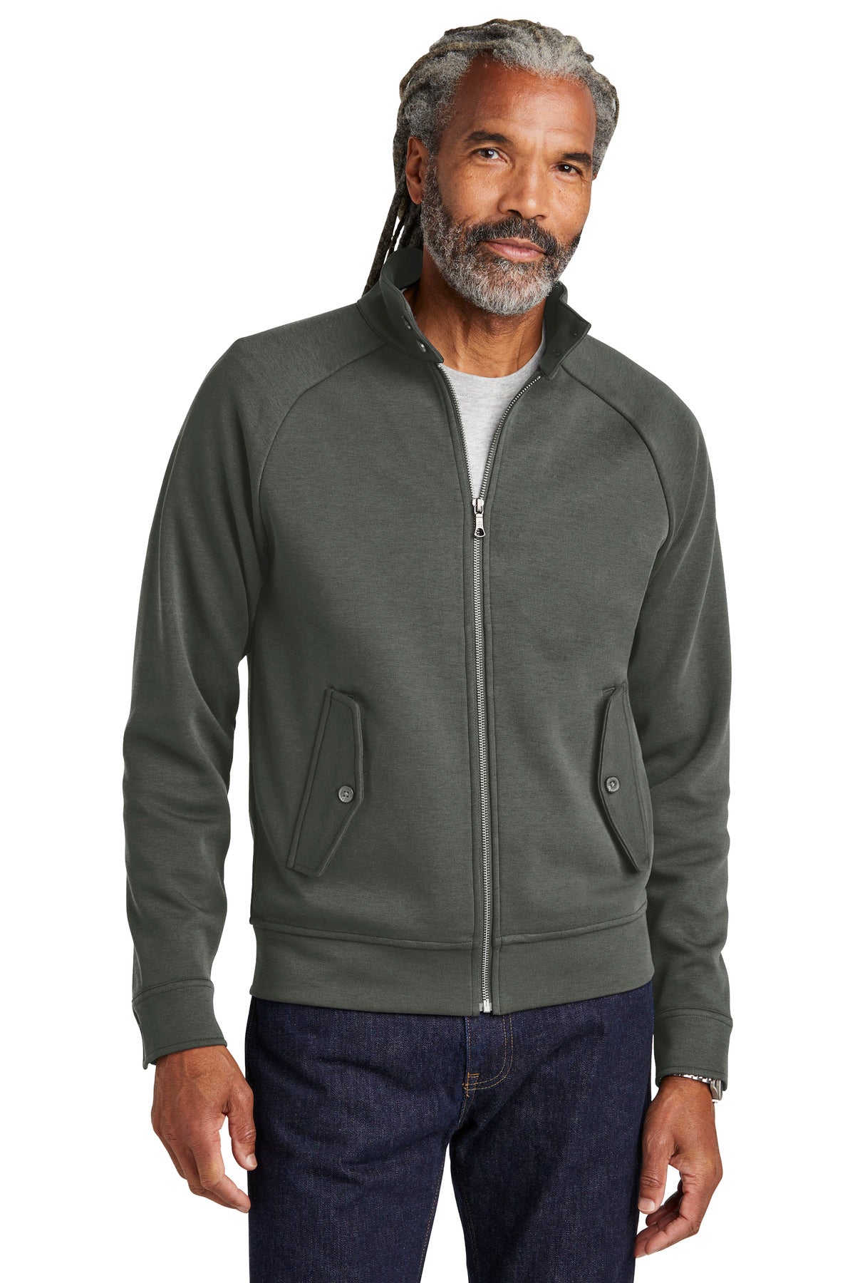 Brooks Brothers  Double-Knit Full-Zip BB18210