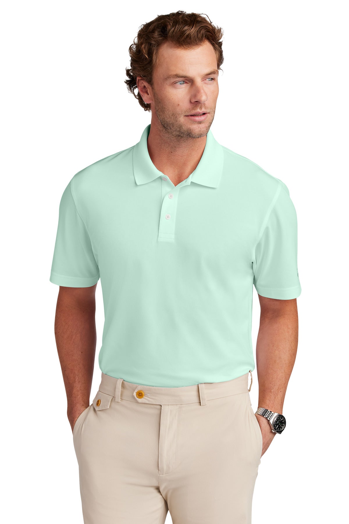 Brooks Brothers  Mesh Pique Performance Polo BB18220