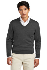 Brooks Brothers  Washable Merino V-Neck Sweater BB18410