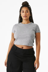 BELLA+CANVAS  Women's Micro Rib Baby Tee BC1010