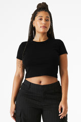 BELLA+CANVAS  Women's Micro Rib Baby Tee BC1010