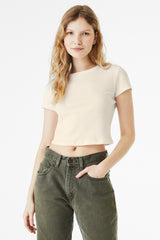 BELLA+CANVAS  Women's Micro Rib Baby Tee BC1010