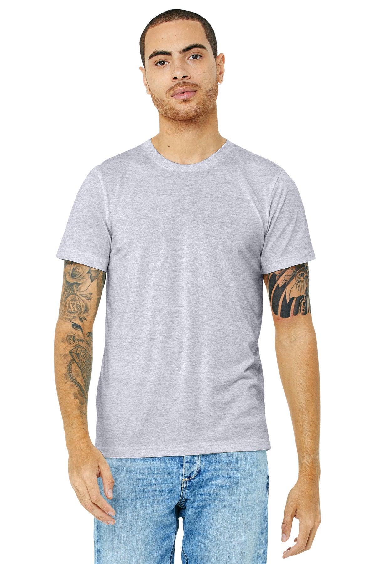 BELLA+CANVAS   Unisex Made In The USA Jersey Short Sleeve Tee. BC3001U