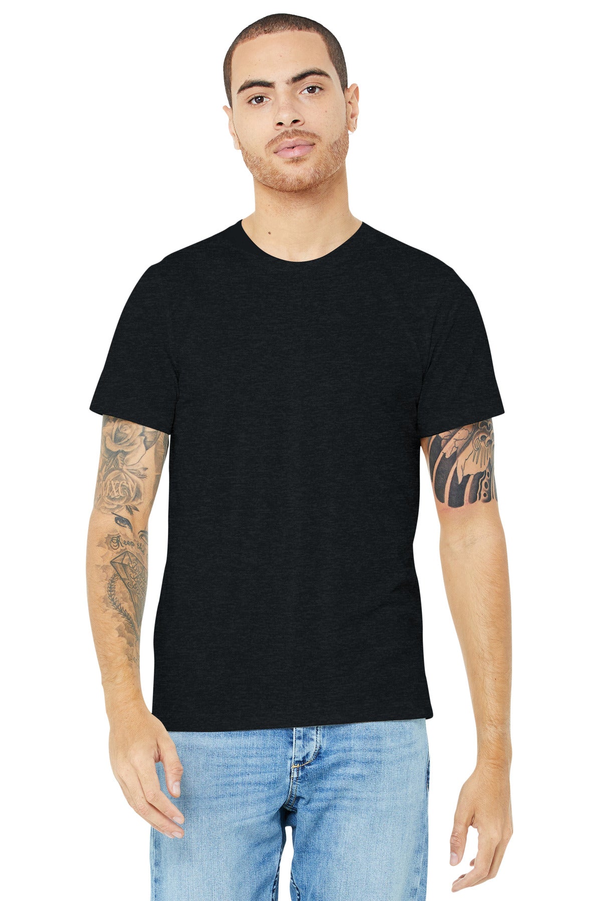 BELLA+CANVAS   Unisex Made In The USA Jersey Short Sleeve Tee. BC3001U