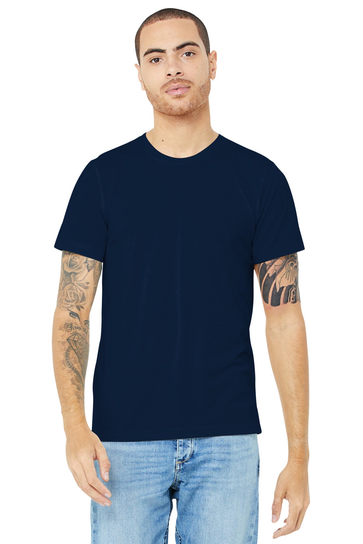 BELLA+CANVAS   Unisex Made In The USA Jersey Short Sleeve Tee. BC3001U