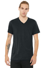 BELLA+CANVAS  Unisex Heather CVC V-Neck Tee BC3005CVC