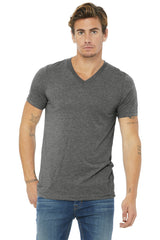 BELLA+CANVAS   Unisex Triblend Short Sleeve V-Neck Te. BC3415
