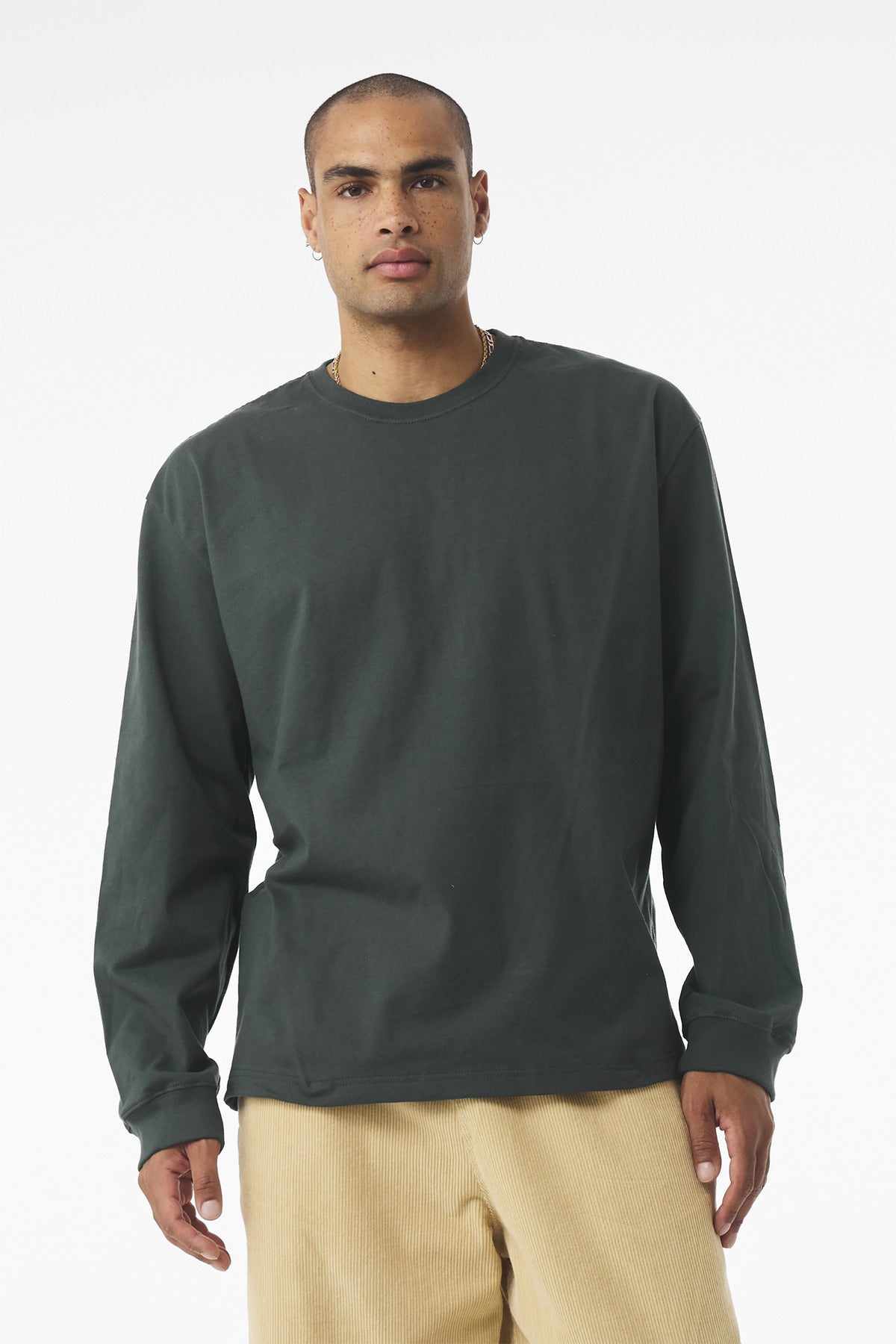 BELLA+CANVAS  Unisex 7.5-Ounce Heavyweight Long Sleeve Tee BC4651