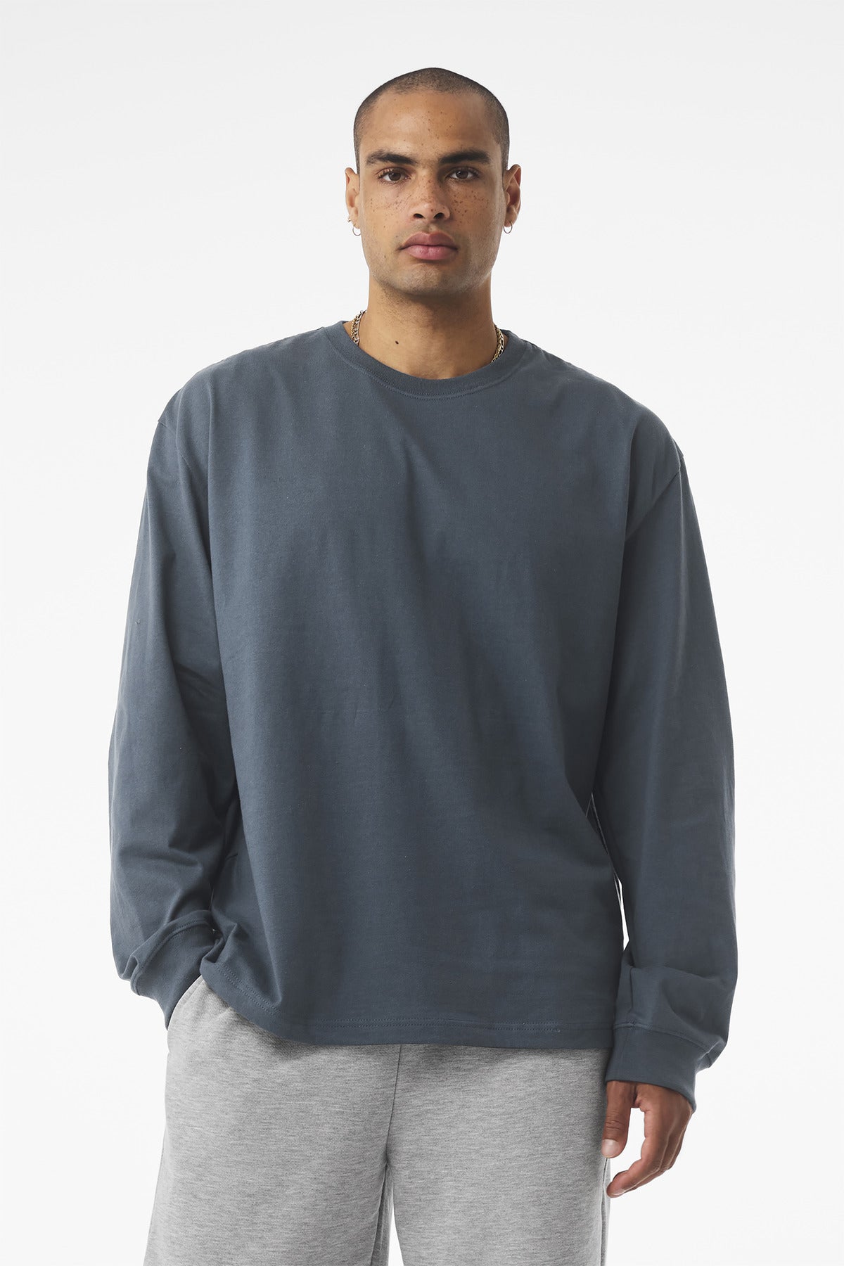 BELLA+CANVAS  Unisex 7.5-Ounce Heavyweight Long Sleeve Tee BC4651