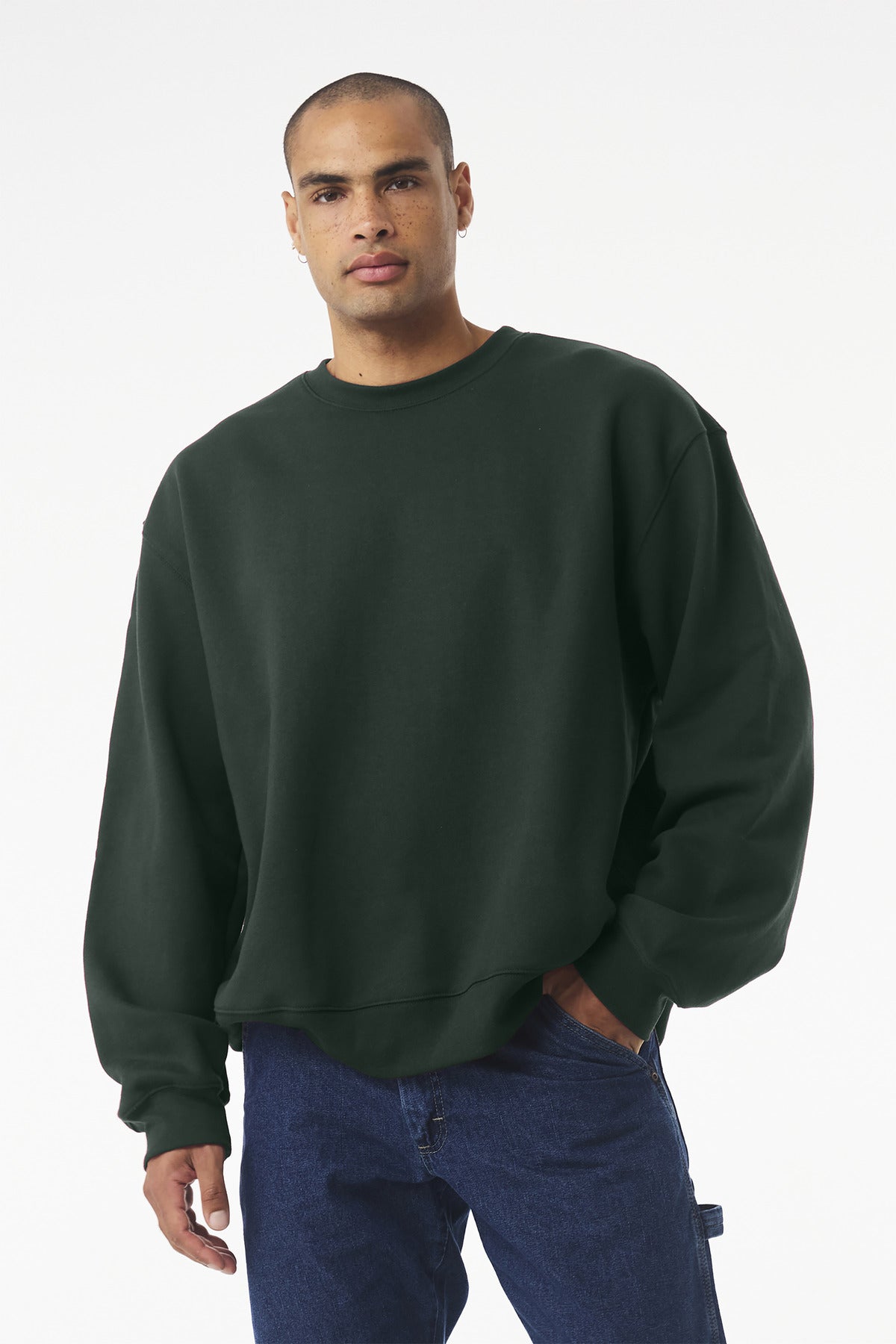 BELLA+CANVAS  Unisex 10-Ounce Heavyweight Crewneck Sweatshirt BC4711