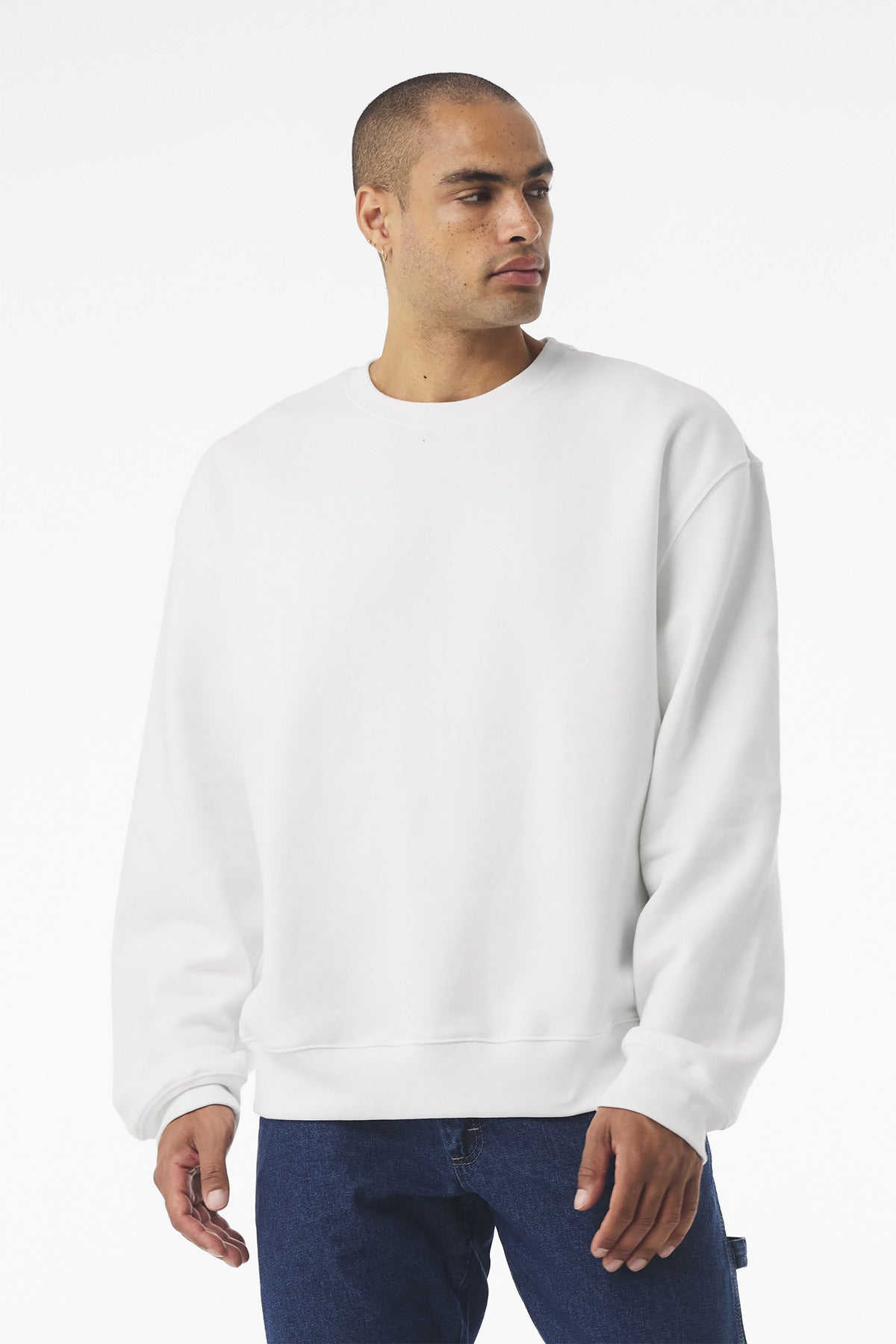 BELLA+CANVAS  Unisex 10-Ounce Heavyweight Crewneck Sweatshirt BC4711