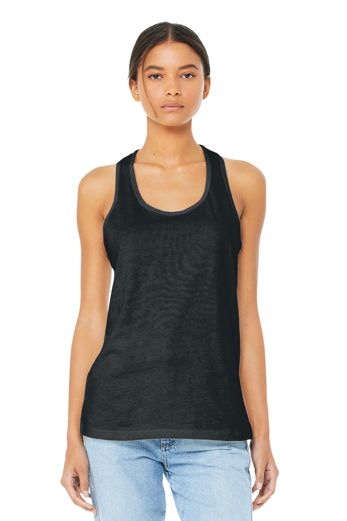 BELLA+CANVAS   Women's Jersey Racerback Tank. BC6008