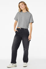 BELLA+CANVAS  Women's Jersey Crop Tee BC6482