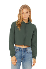 BELLA+CANVAS   Women's Sponge Fleece Cropped Fleece Hoodie. BC7502