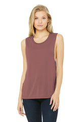 BELLA+CANVAS   Women's Flowy Scoop Muscle Tank. BC8803