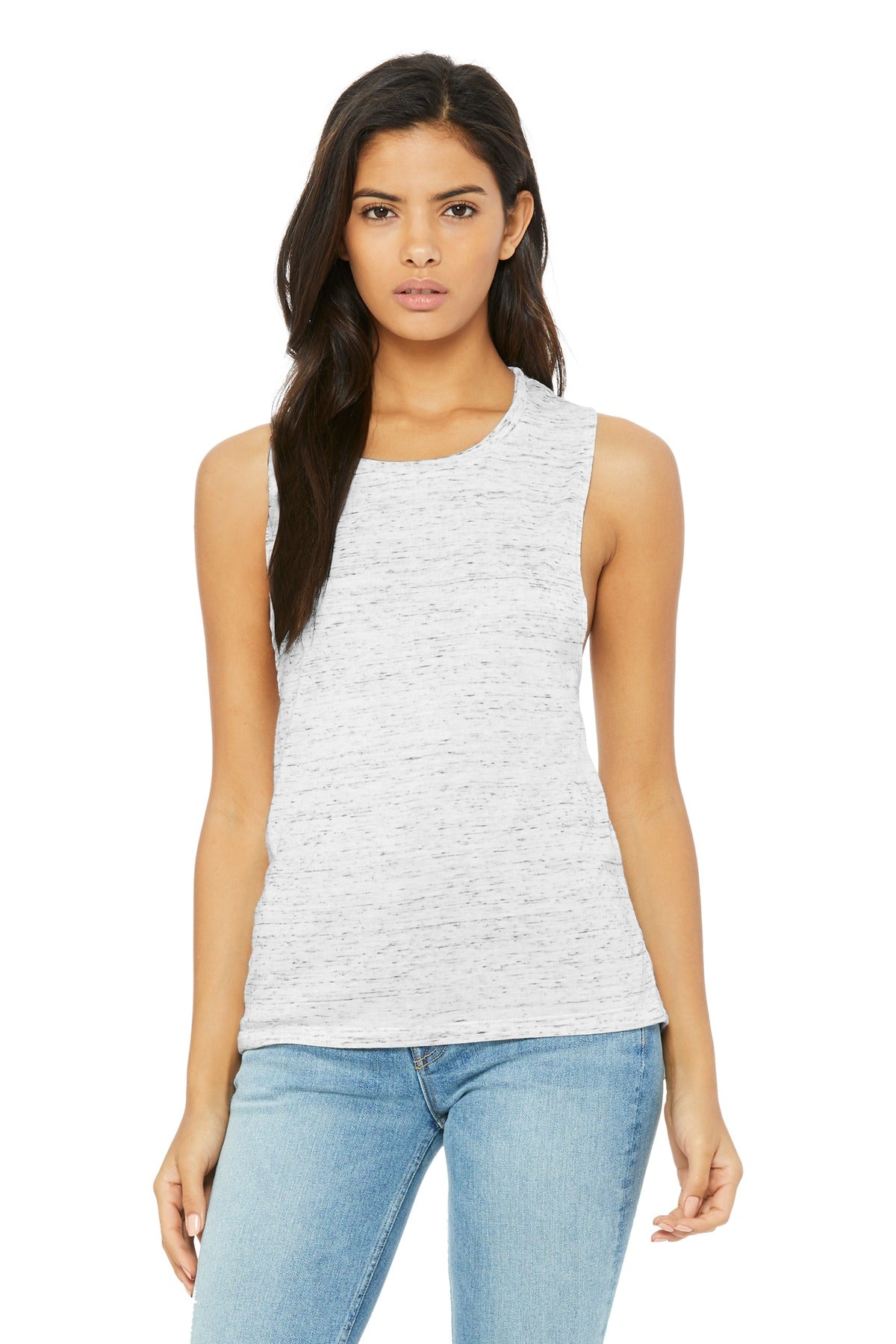 BELLA+CANVAS   Women's Flowy Scoop Muscle Tank. BC8803