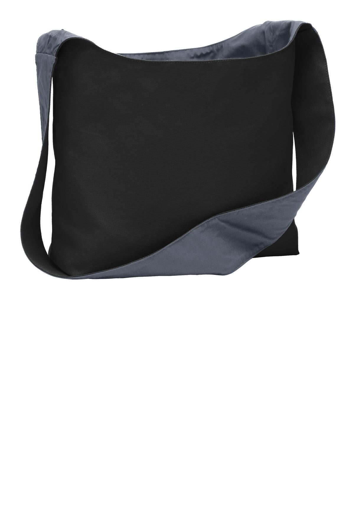Port Authority  Cotton Canvas Sling Bag. BG405