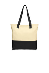 Port Authority  Colorblock Cotton Tote. BG414