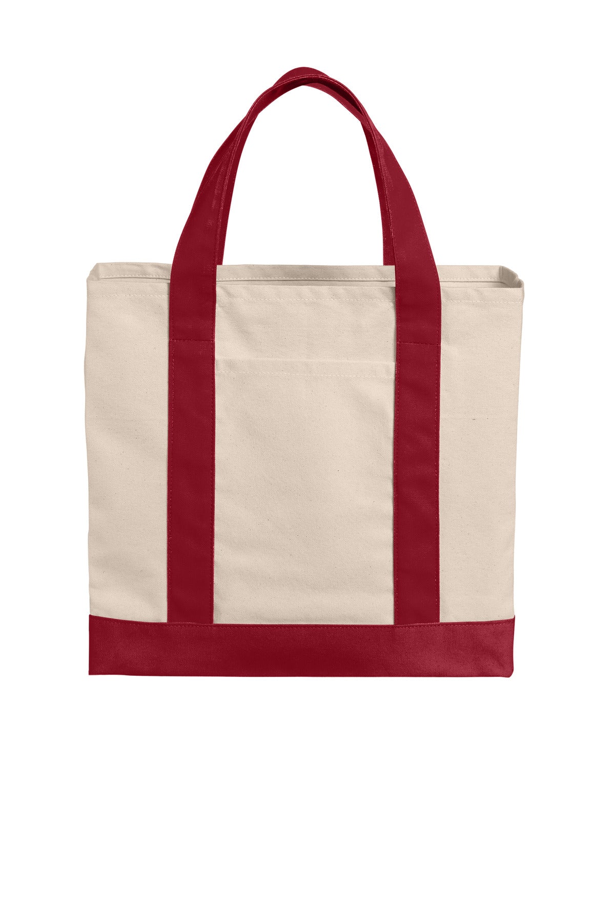 Port Authority  Cotton Canvas Two-Tone Tote BG429