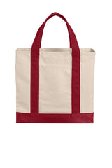 Port Authority  Cotton Canvas Two-Tone Tote BG429