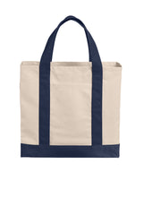 Port Authority  Cotton Canvas Two-Tone Tote BG429