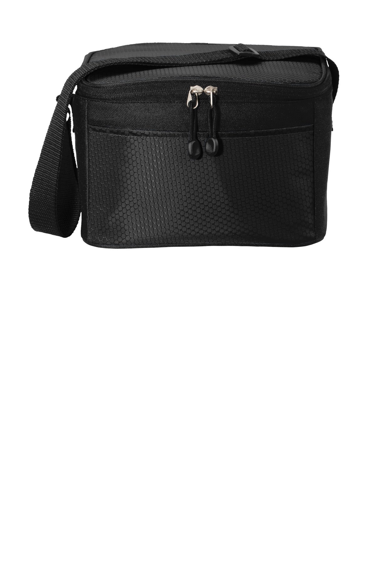 Port Authority 6-Can Cube Cooler. BG512 - Black/Black