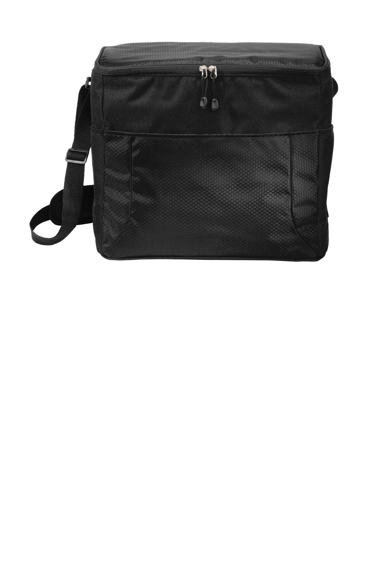 Port Authority 24-Can Cube Cooler. BG514 - Black/Black