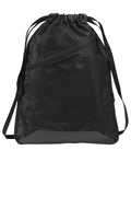 Port Authority Zip-It Cinch Pack. BG616 - Black/Black
