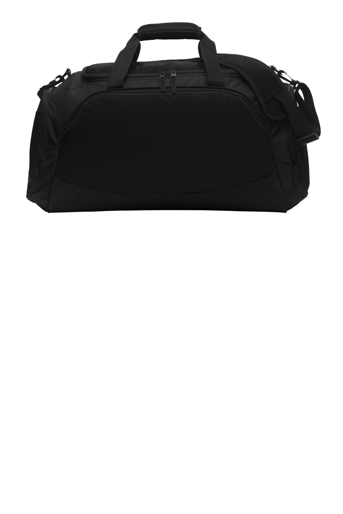 Port Authority Medium Active Duffel. BG801 - Black/Black