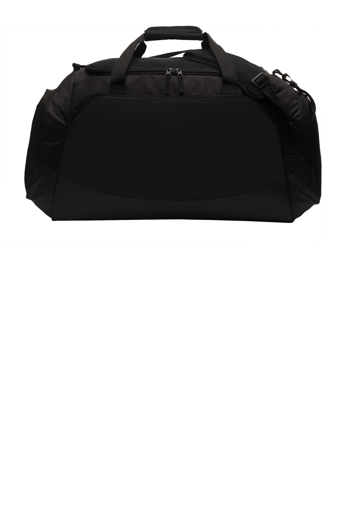 Port Authority Large Active Duffel. BG802 - Black/Black