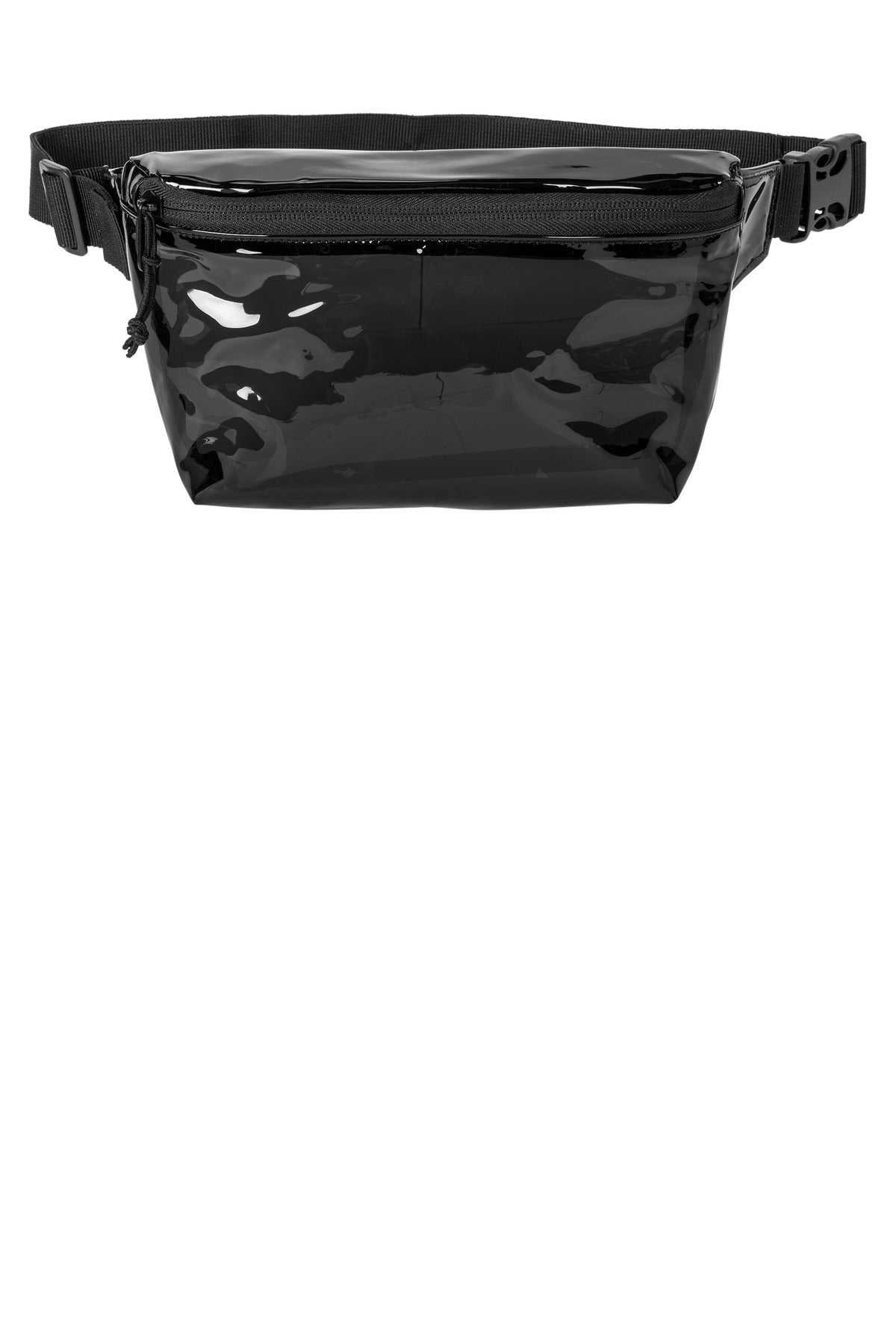Port Authority Clear Hip Pack BG930 - Black Smoke/Black