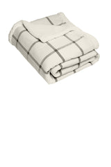 Port Authority   Flannel Sherpa Blanket. BP43