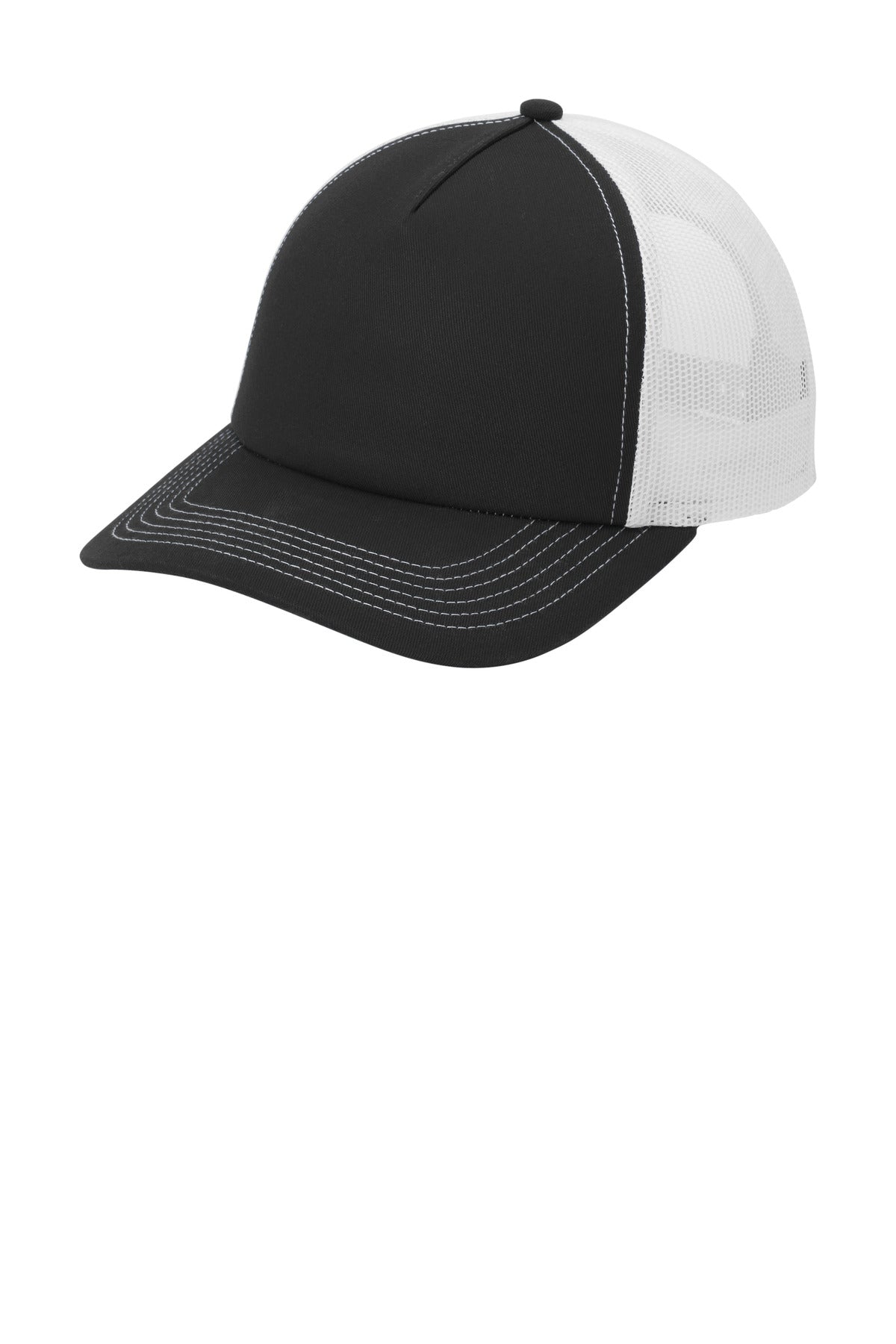 Port Authority  Low-Profile Snapback 5-Panel Trucker Cap C115LP