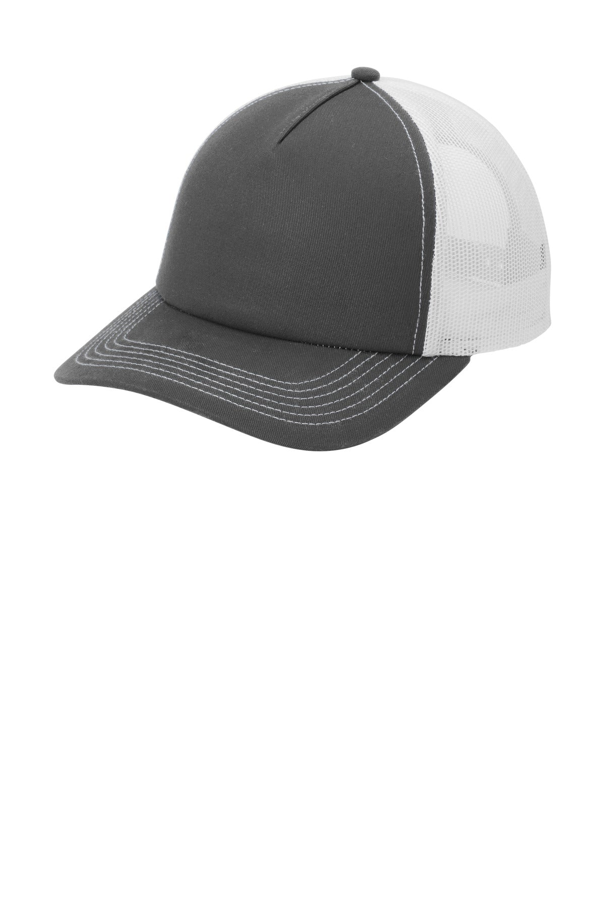 Port Authority  Low-Profile Snapback 5-Panel Trucker Cap C115LP