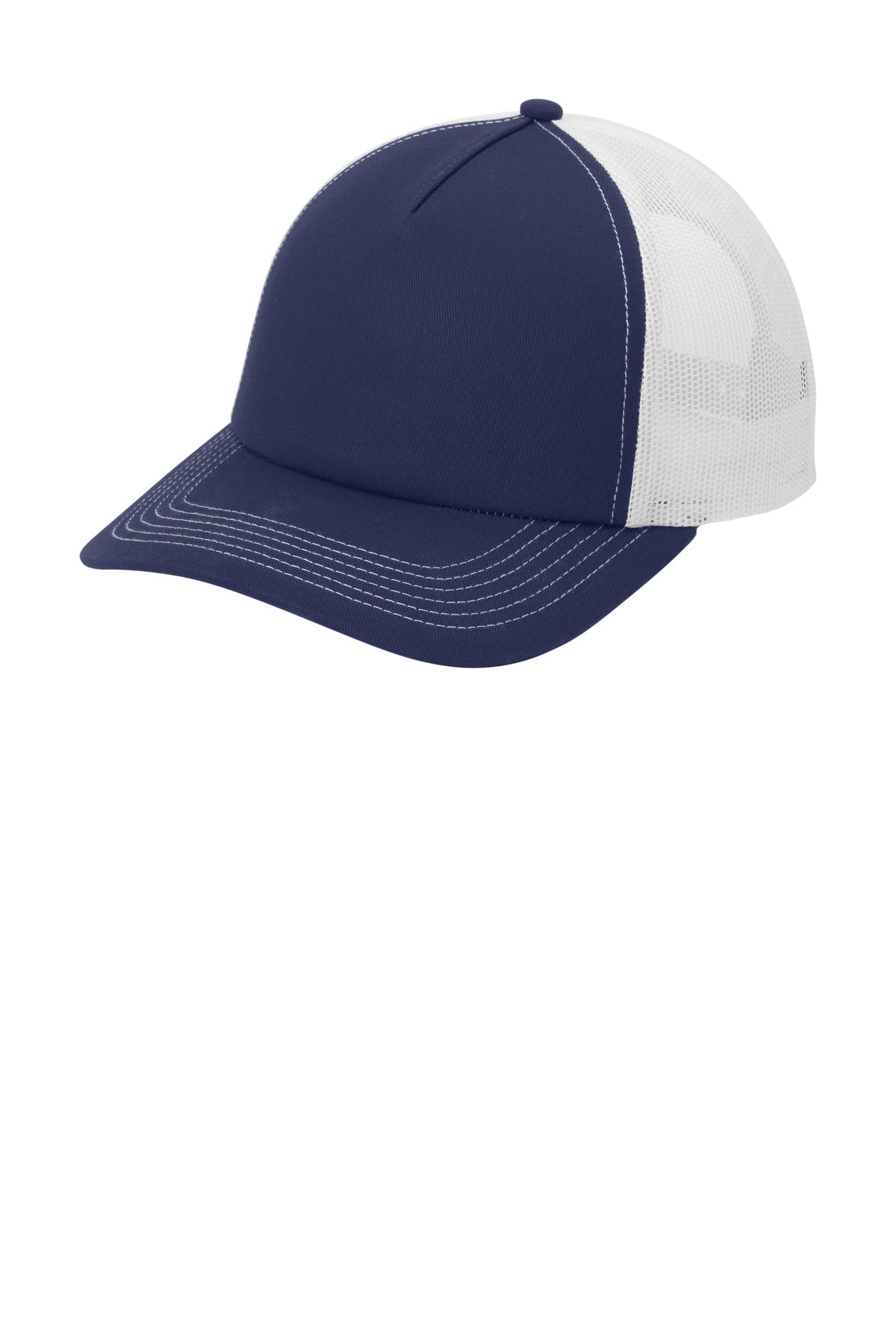 Port Authority  Low-Profile Snapback 5-Panel Trucker Cap C115LP