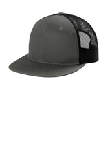 Port Authority  Snapback Flat Bill Trucker Cap C117