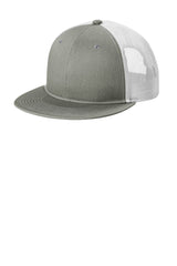 Port Authority  Snapback Flat Bill Trucker Cap C117