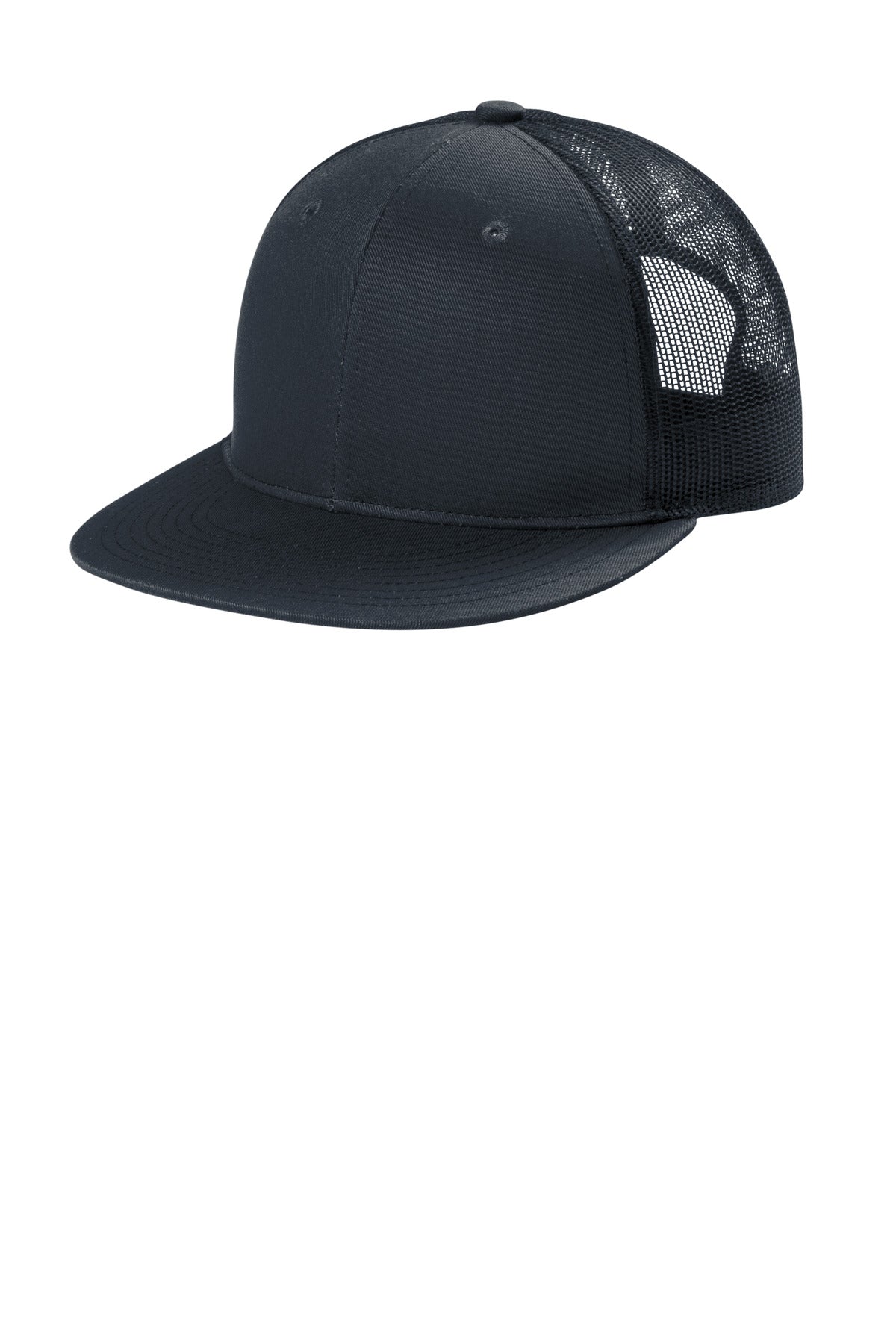 Port Authority  Snapback Flat Bill Trucker Cap C117