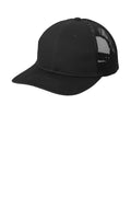 Port Authority Snapback Trucker Cap. C402 - Black