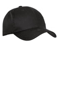 Port Authority Fine Twill Cap. C800 - Black