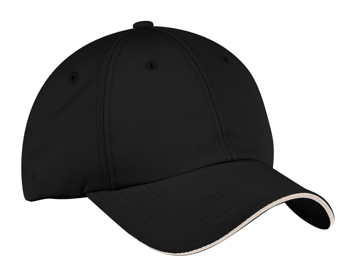 Port Authority Dry Zone Cap. C838 - Black/Stone