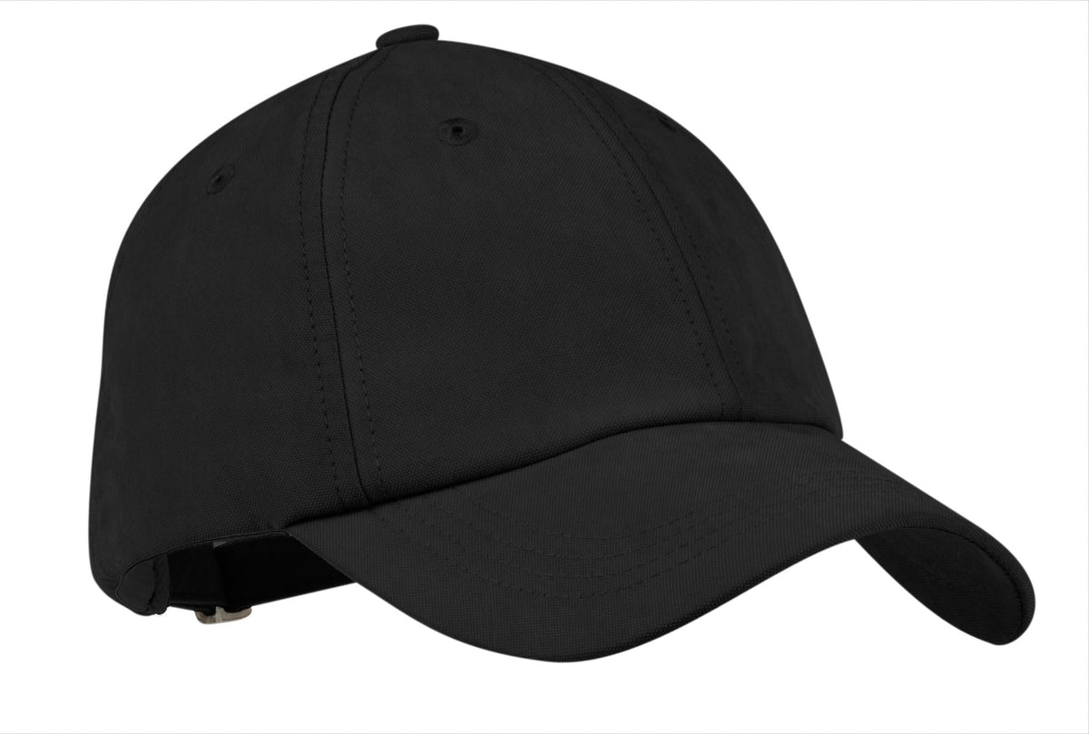 Port Authority Sueded Cap. C850 - Black