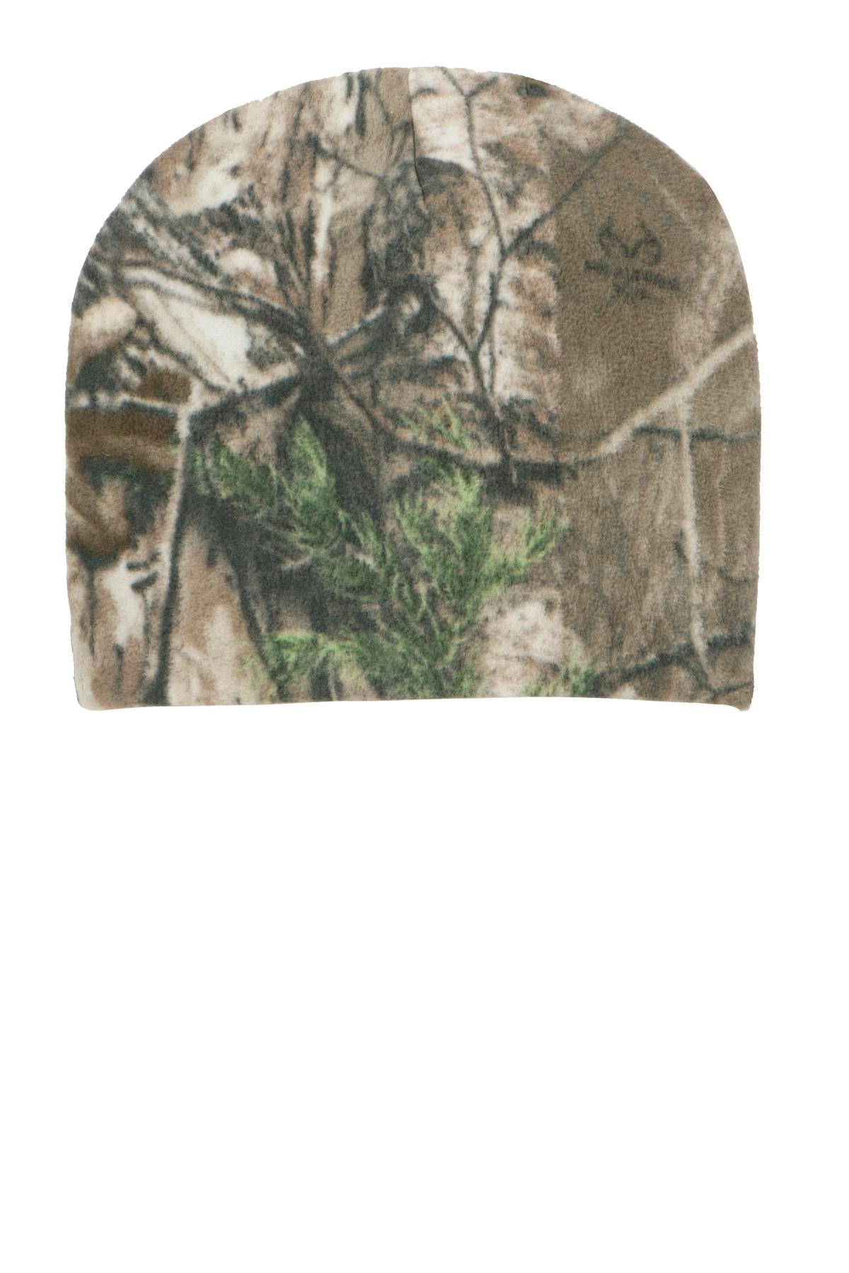 Port Authority  Camouflage Fleece Beanie. C901