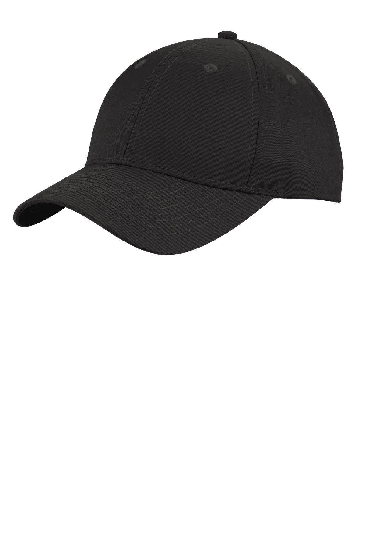Port Authority Uniforming Twill Cap. C913 - Black