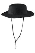 Port Authority Outdoor Wide-Brim Hat. C920 - Black