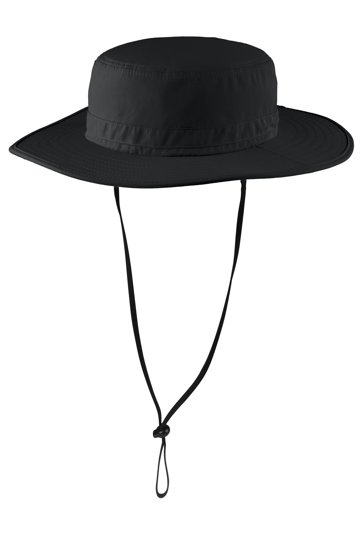 Port Authority Outdoor Wide-Brim Hat. C920 - Black