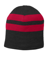 Port & Company  Fleece-Lined Striped Beanie Cap. C922