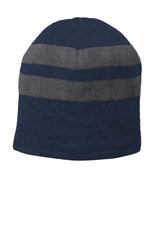 Port & Company  Fleece-Lined Striped Beanie Cap. C922