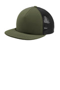 Port Authority Flexfit 110 Foam Outdoor Cap. C937 - Army Green/Black