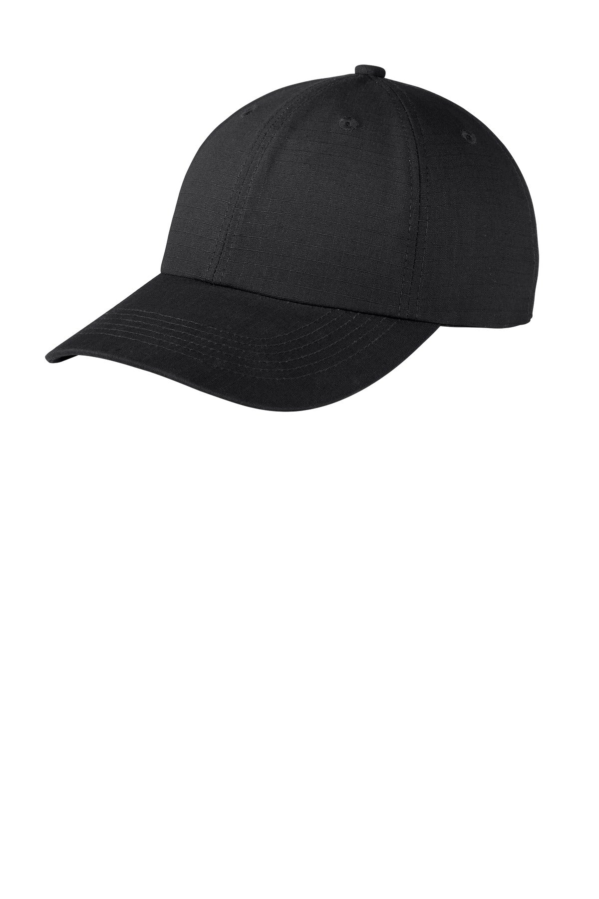 Port Authority Ripstop Cap C940 - Black